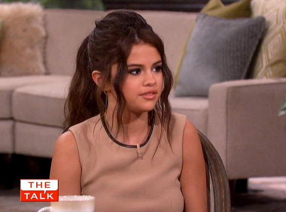 Selena Gomez, The Talk Selena Gomez, The Talk